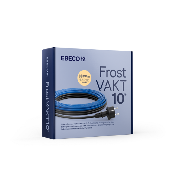 Frostsikring "Ebeco Frostvagt 10" 220V - 200 cm.