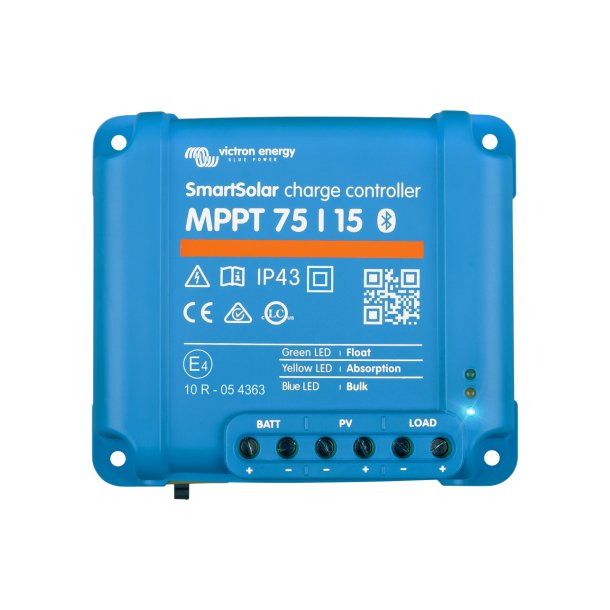 Regulator "Victron Smartsolar MPPT 75/15" 220Wp