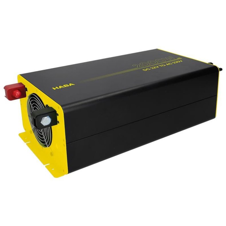 Sinusinverter 2000W med MPPT regulator
