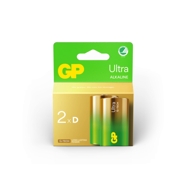 Batteri "GP Ultra" D