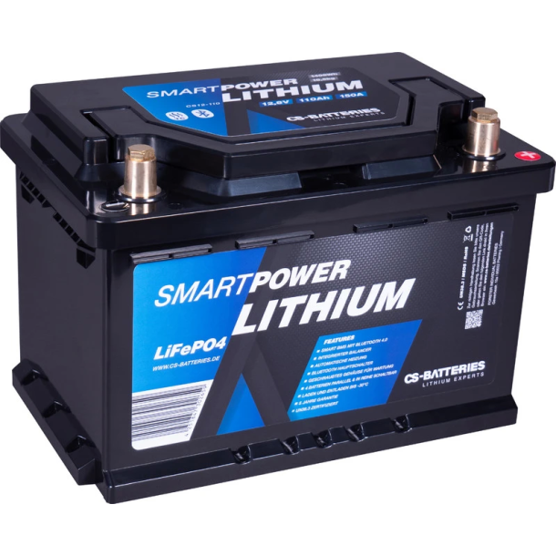 Lithiumbatteri "Smart Power 110A-H"