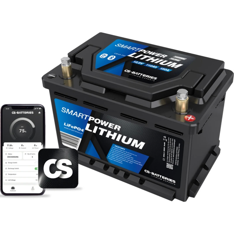 Lithiumbatteri "Smart Power 150A-H"
