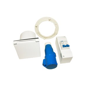 Strømindtag Schuko til CEE indtag