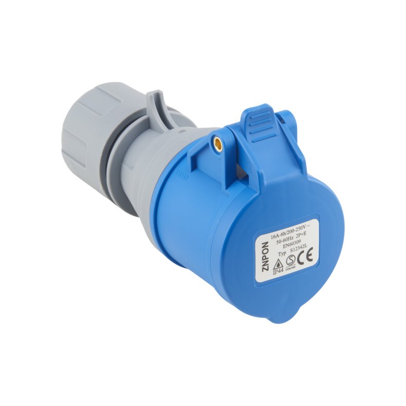 Hunstik CEE 17 3-pol med LED