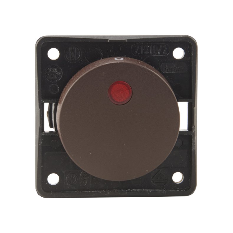 Vippekontakt med lys "Berker" 230V