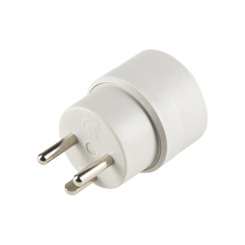 Adapterstik Schuko til Dansk jord