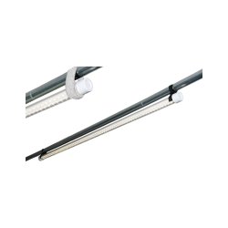 Belysningsskinne til oph&aelig;ng i teltstang