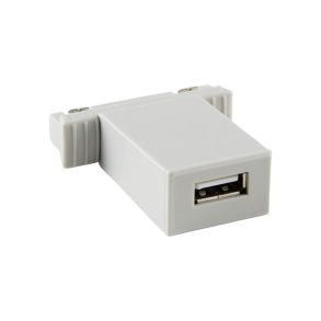 Lader til skinne USB