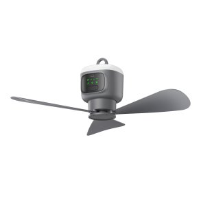 Ventilator med LED lampe 