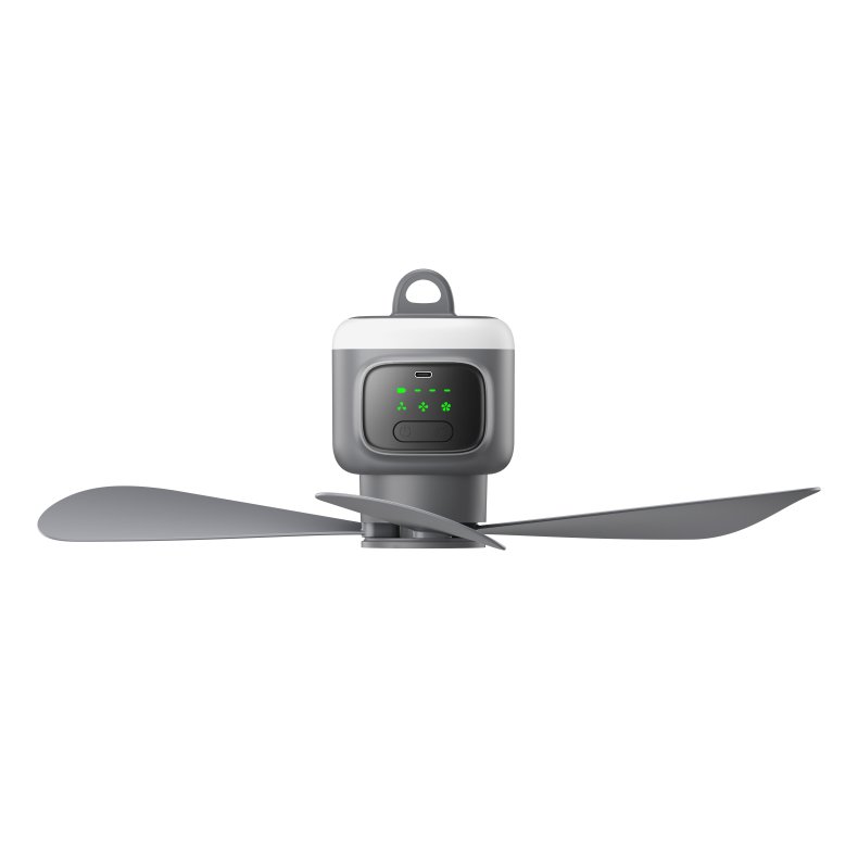 Ventilator med LED lampe "Wecamp"
