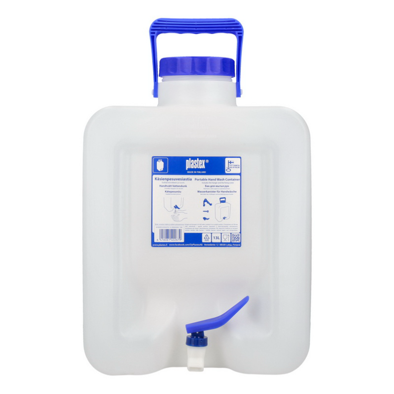 Vanddunk til h&aring;ndvask "Plastex" 13 L.