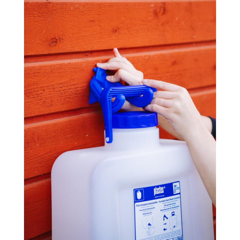 Vanddunk til h&aring;ndvask "Plastex" 13 L.