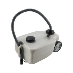 Affaldstank "Wecamp" p&aring; hjul 25 ltr. Gr&aring;