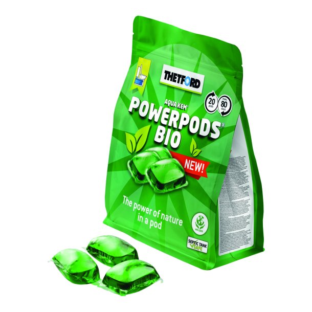 Toiletkemi "Thetford PowerPods Bio Green"