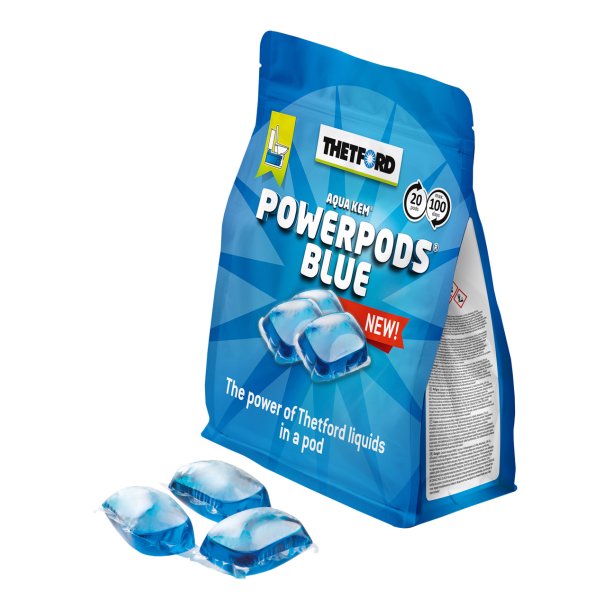 Toiletkemi "Thetford PowerPods Blue"