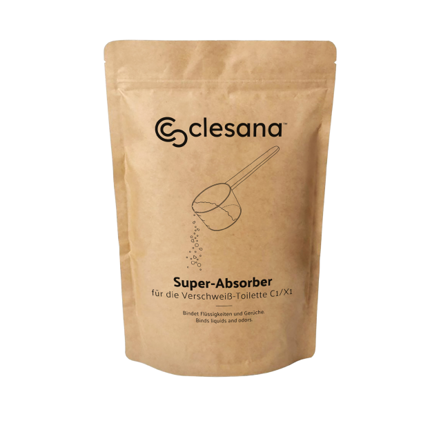 Absorberingspulver "Clesana C1 / X1" 1 kg.