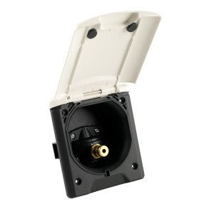 Vandindtag til byvand Hvid RAL9010