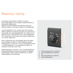 Varmeanl&aelig;g "Truma Eezy" 230V