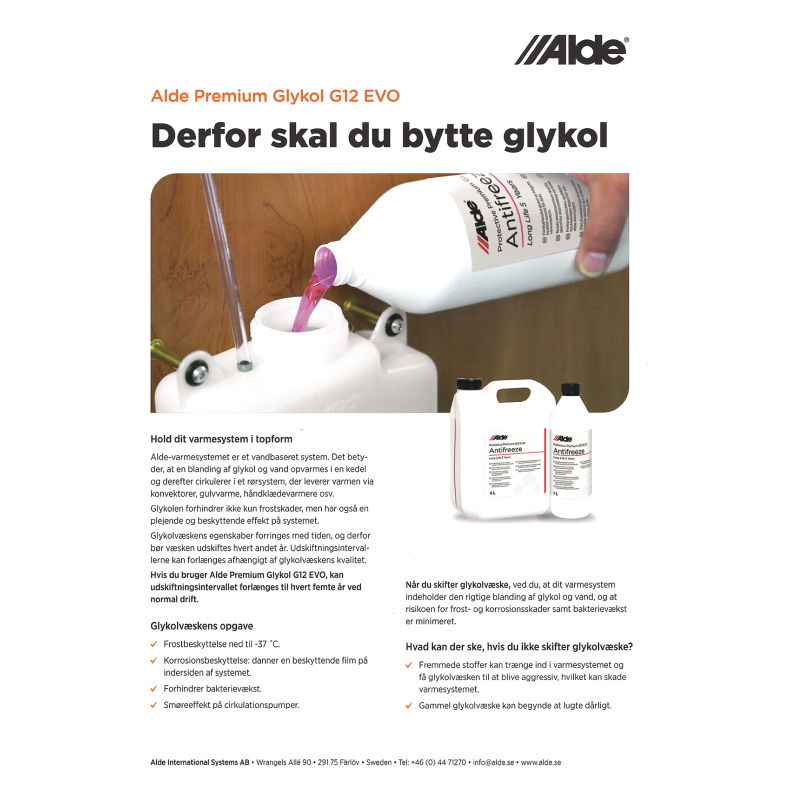 Glykolv&aelig;ske ALDE G12 EVO 0,2 L.