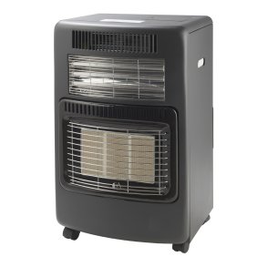 Gasvarmeovn med el-varme