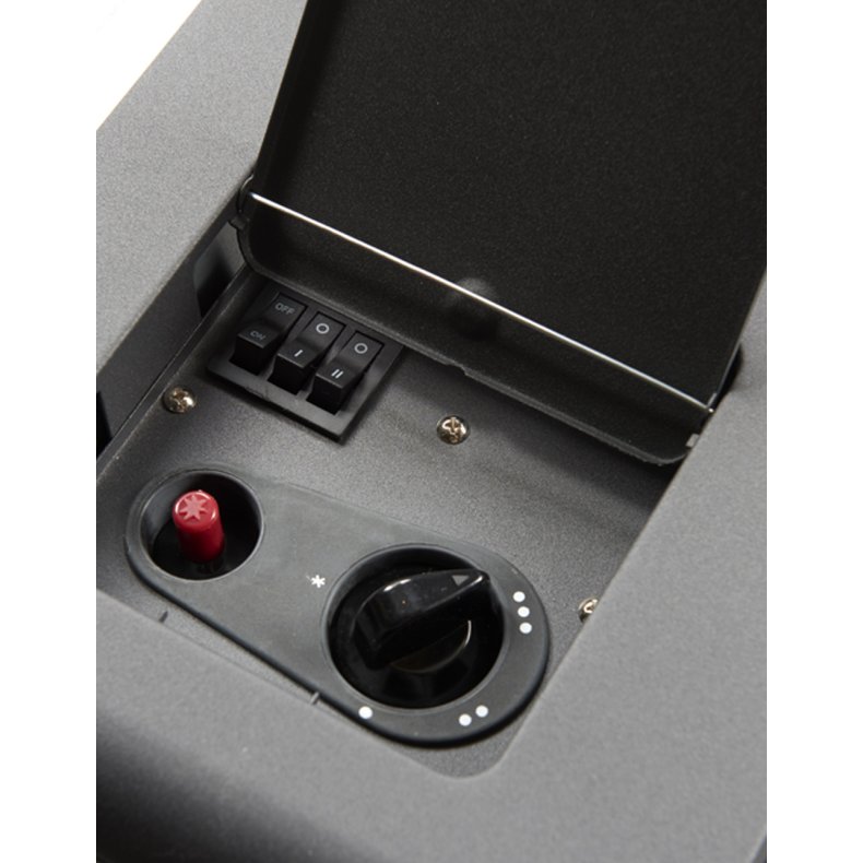 Gasvarmeovn med el-varme