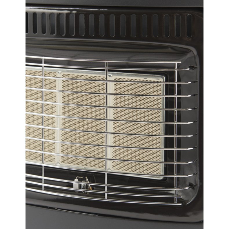 Gasvarmeovn med el-varme