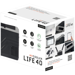 Kompressork&oslash;leboks "HyCooler Life 40" 12/24/220V
