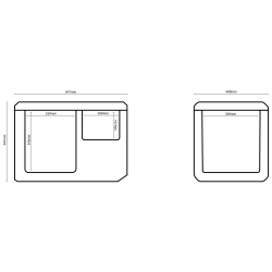 Kompressork&oslash;leboks "HyCooler Pro 40 Dualzone" 12/24/220V