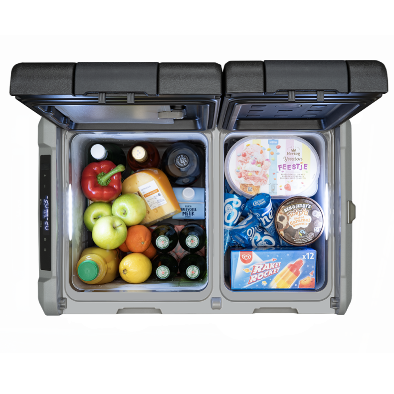 Kompressork�leboks "HyCooler Pro 50 Dualzone" 12/24/220V