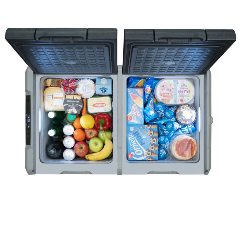 Kompressork�leboks "HyCooler Pro 75 Dualzone" 12/24/220V