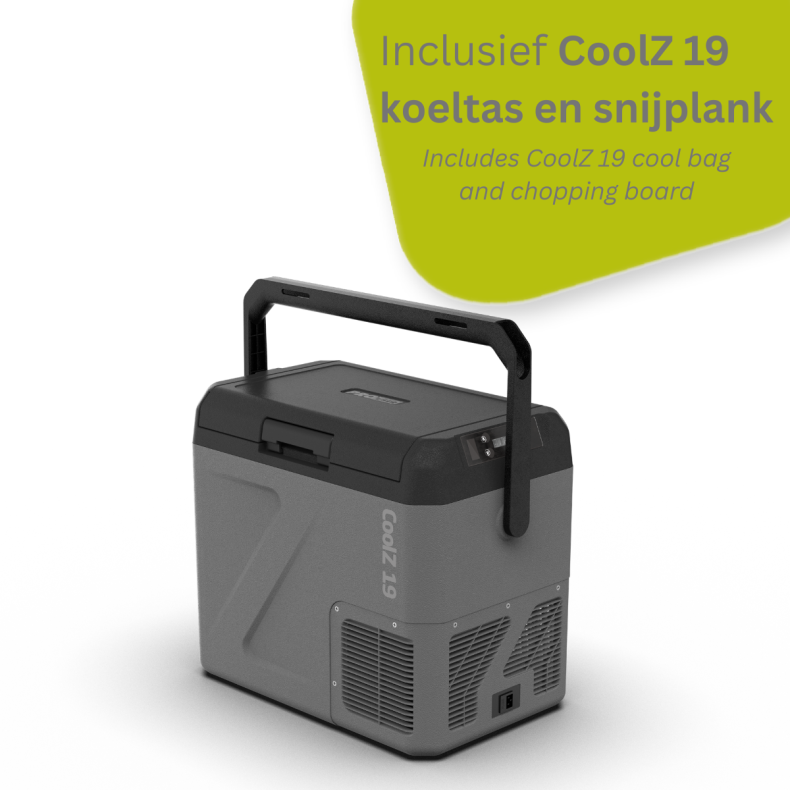 Kompressork�leboks "CoolZ Power 19" 12/24/220V