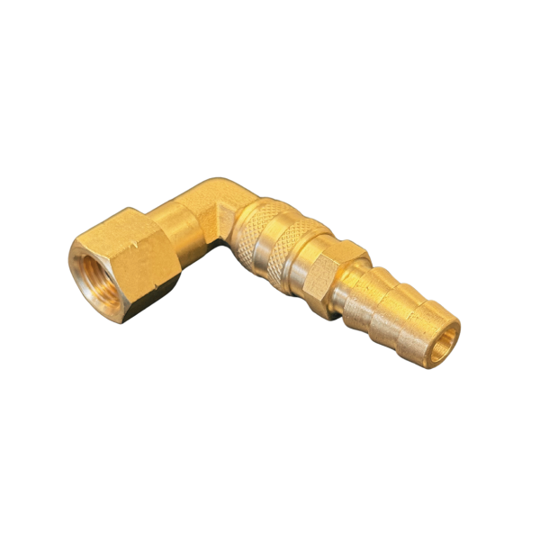 Gasstuds 1/4" og quick-kobling