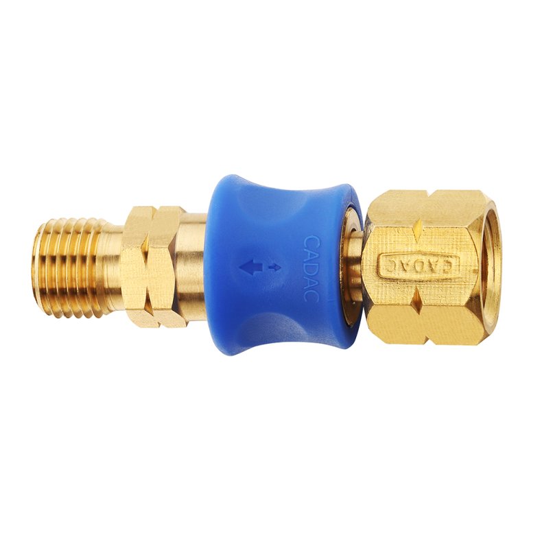 Gasstuds 1/4" og quick-kobling