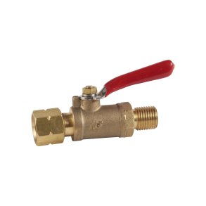 Kugleventil med testpunkt