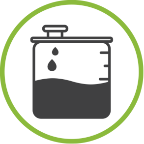 Display for vandtank 