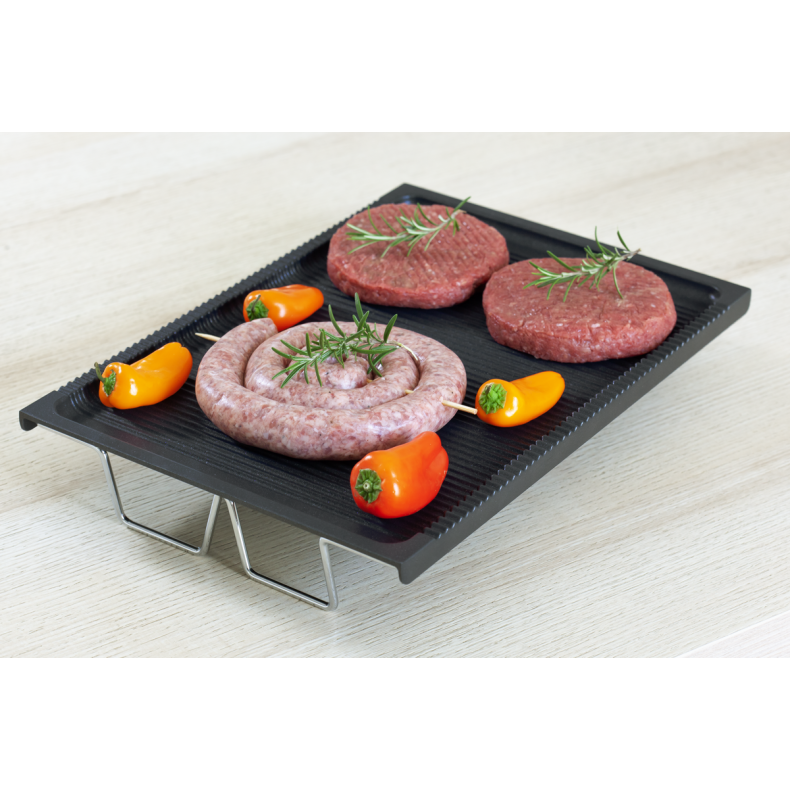 Grillplade "Parker" til 2 blus kogeplader