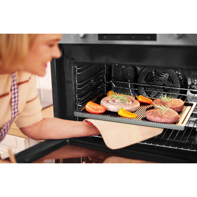 Grillplade "Parker" til 2 blus kogeplader