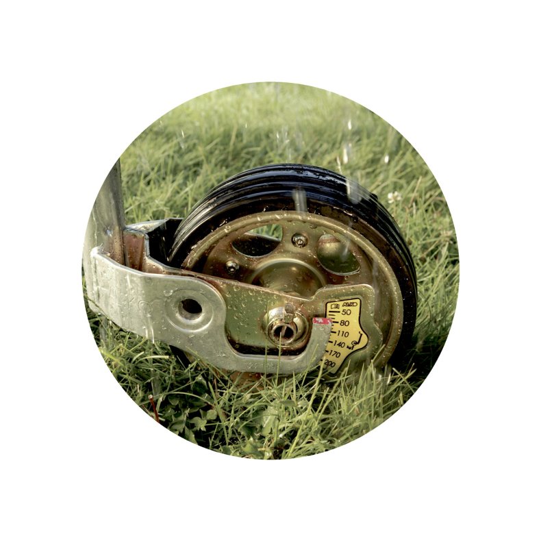 N&aelig;sehjul med v&aelig;gtskala  "ALKO Premium"