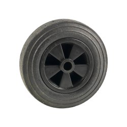 Hjul med plastf&aelig;lg 200x50 mm