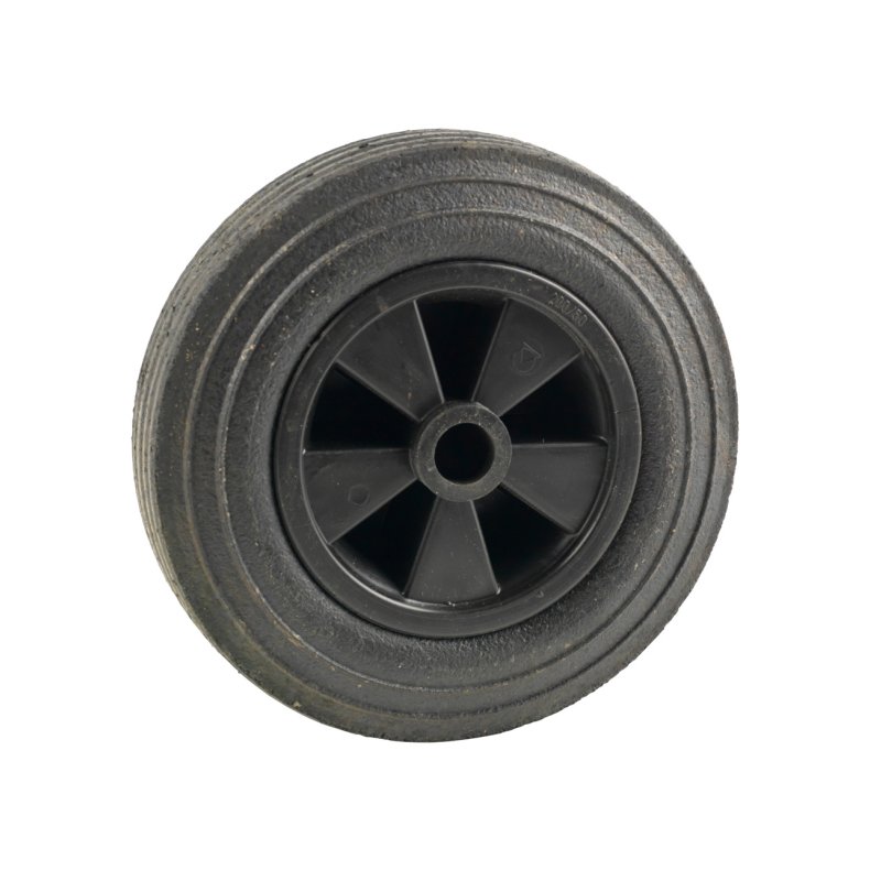 Hjul med plastf&aelig;lg 200x50 mm