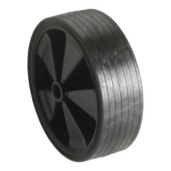 Hjul med plastf&aelig;lg 215 x70 mm