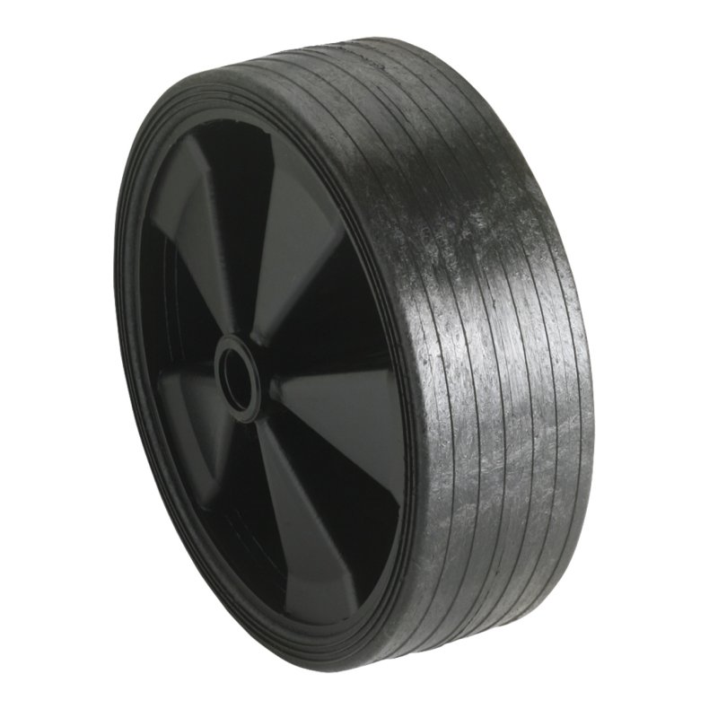 Hjul med plastf&aelig;lg 215 x70 mm