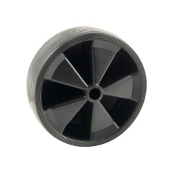 Hjul med plastf&aelig;lg 215 x70 mm