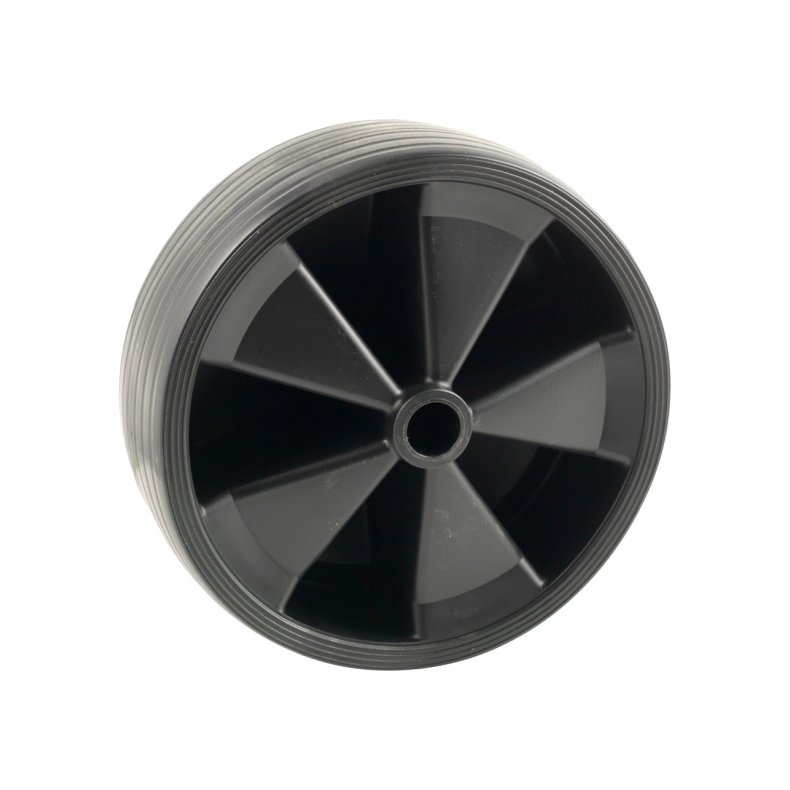 Hjul med plastf&aelig;lg 215 x70 mm