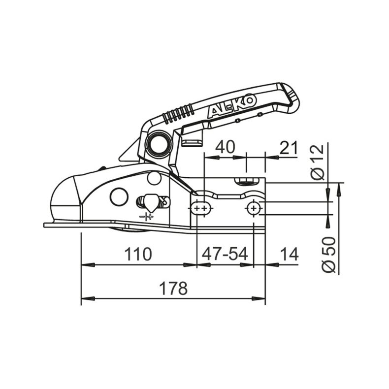 Koblingshoved AL-KO AK161