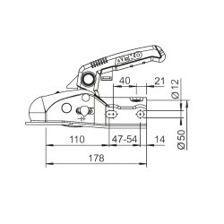 Koblingshoved AL-KO AK270