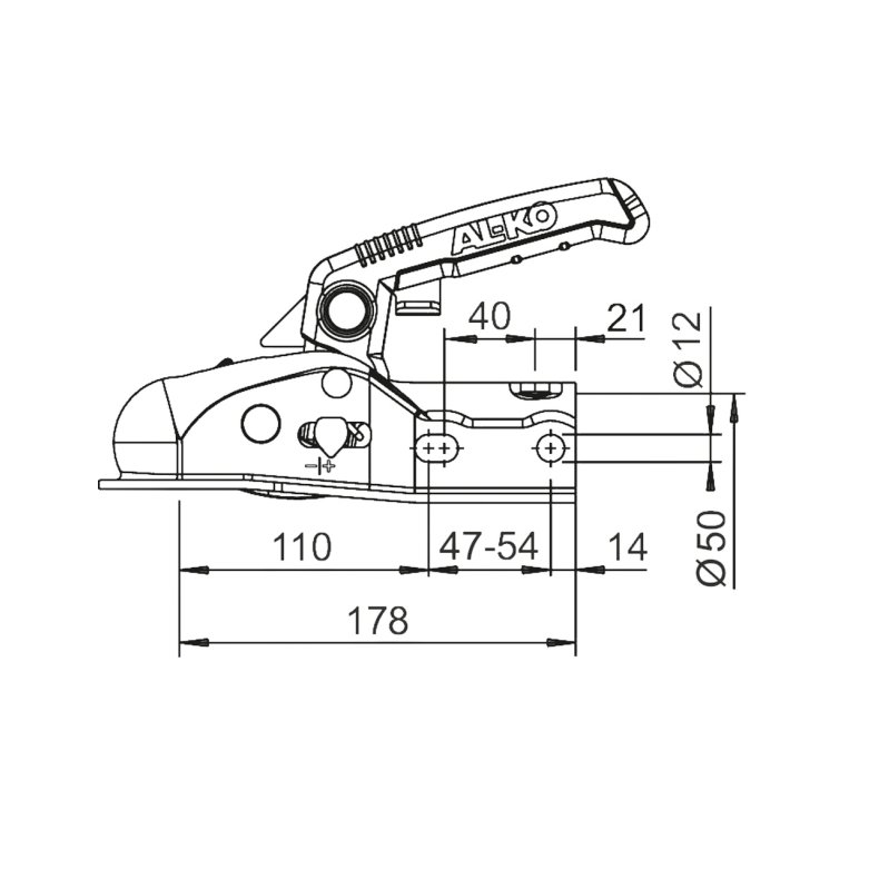 Koblingshoved AL-KO AK270