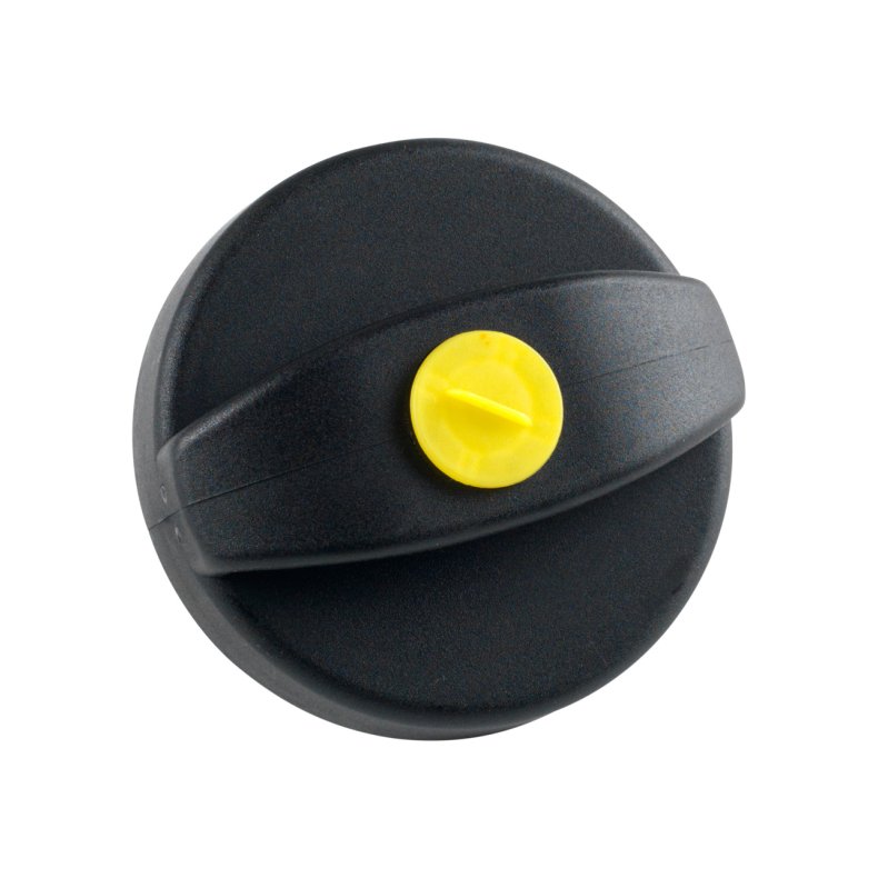 D&aelig;ksel til vandp&aring;fyldningsstuds, sort