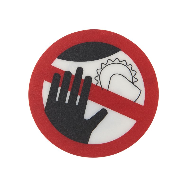 M&aelig;rkat til rulle "Pas p&aring; fingre"