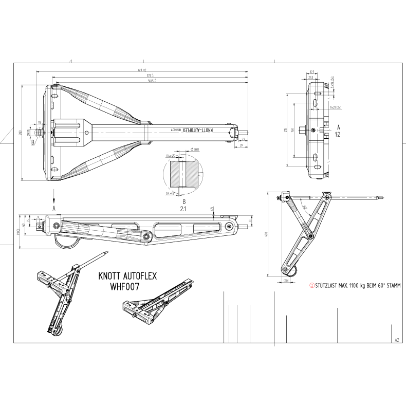 St&oslash;tteben "Knott Stabil-form" 